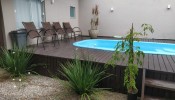  Casa com piscina - 10 pessoas - Bombas